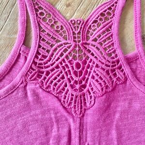 NWT Sleeveless Crochet Racerback Dress for Toddler Girls 3T